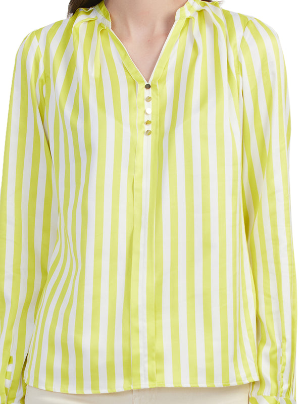Moda Elementi Abstract Patterned Women Printed Shirt