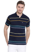 Glowing Lines Polo T shirt