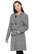 Checkered Long Coat