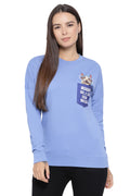 Weekend Cat Patch Sweatshirt