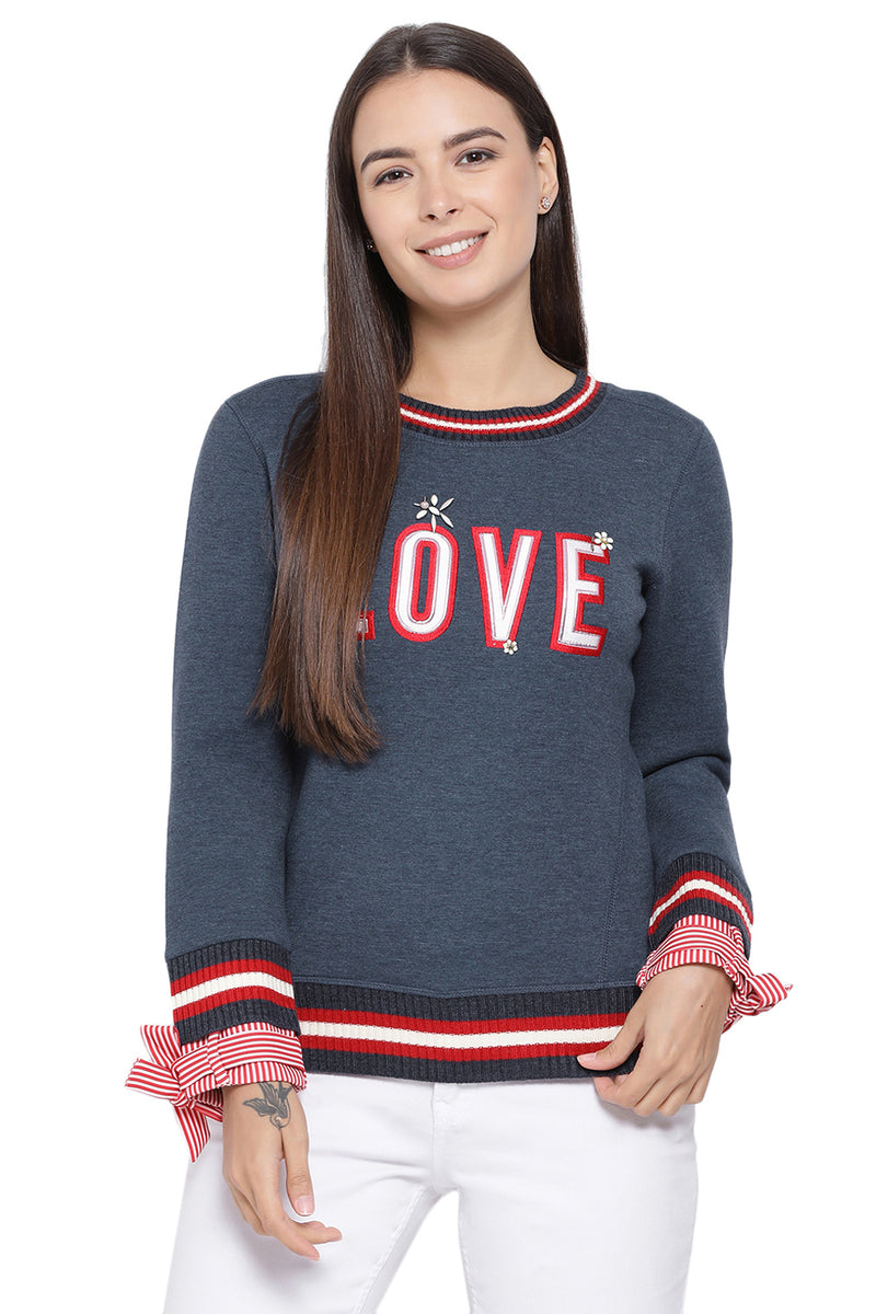 Love Ties Casual Sweatshirt
