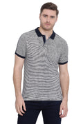 Striped Polo T shirt