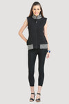 Front Zipper Designed Sweatshirt - MODA ELEMENTI