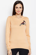Exotic Flora Casual Winter Top