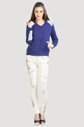 Reversible Front Open Full Sleeve Sweatshirt - MODA ELEMENTI