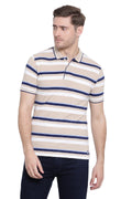 Regular Striper Mens Polo T-Shirt