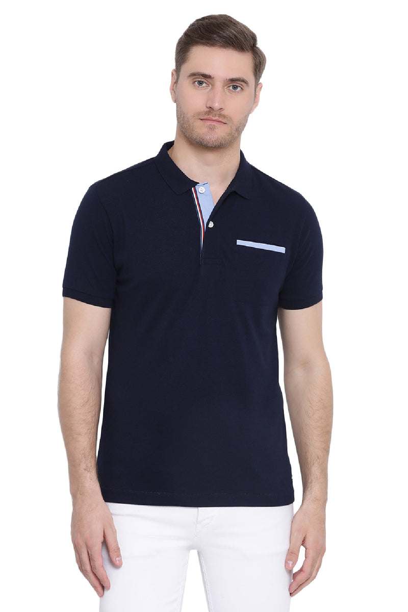Solid Mens Polo T-Shirt