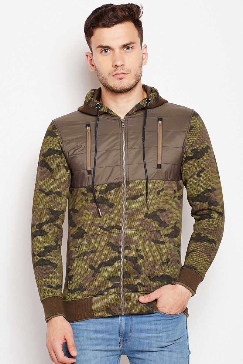 Axmann Military Zipper Hood Sweatshirt