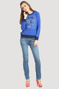 Casual Printed Sweatshirt - MODA ELEMENTI
