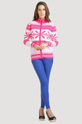 Front Zipper Full Sleeve Cardigan - MODA ELEMENTI