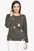 Minimal Night Flora Casual Top(Winter)