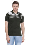 Axmann Panel Stripe Polo T-shirt