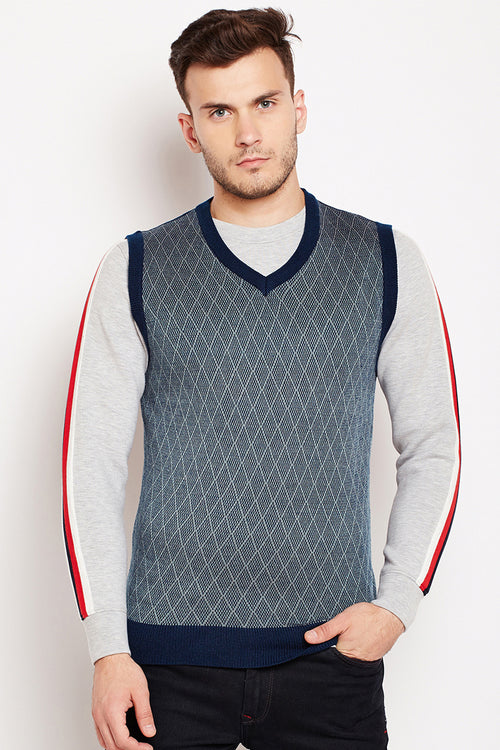 Axmann Self Designed V Neck Sweater - MODA ELEMENTI