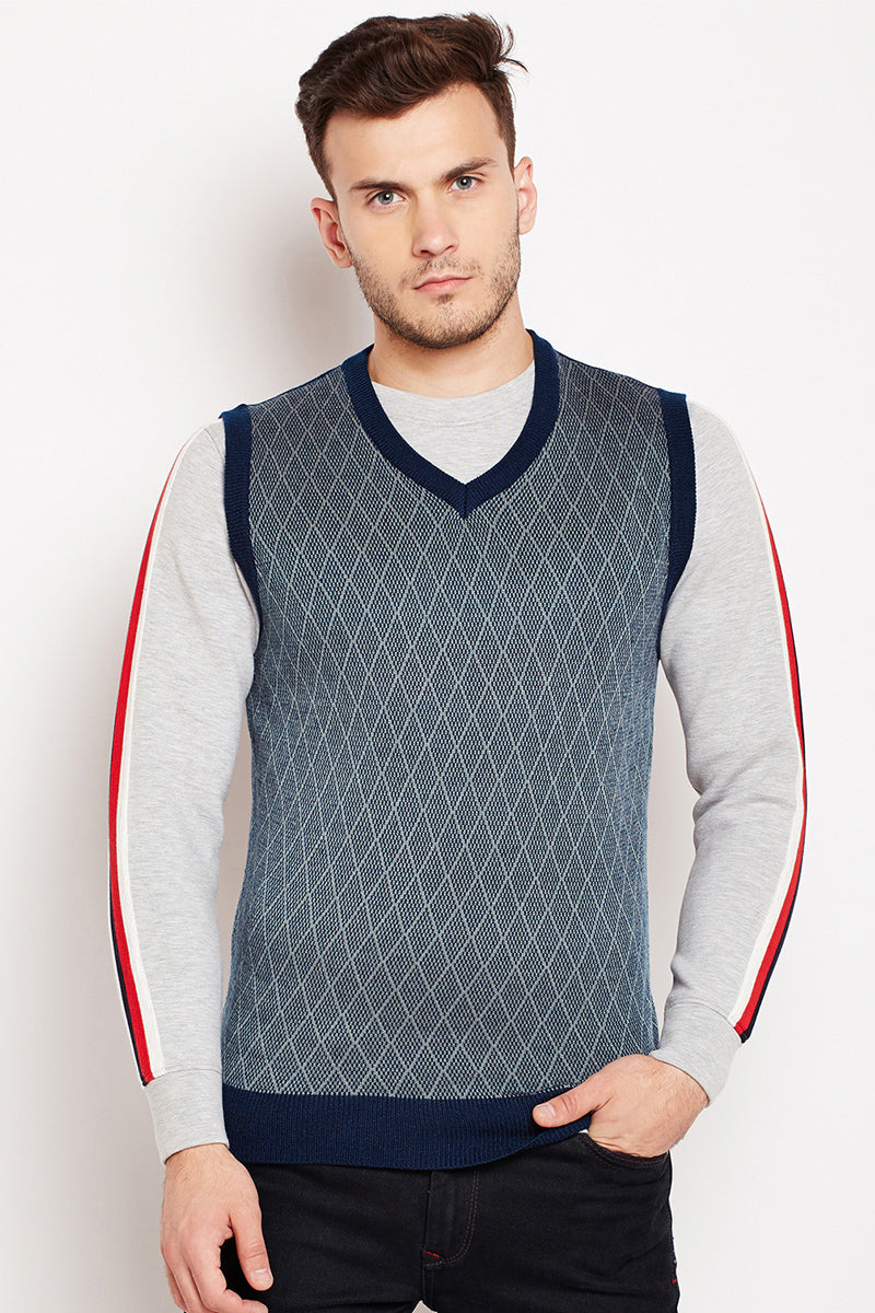 Axmann Self Designed V Neck Sweater - MODA ELEMENTI