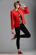 Striker Red Mid Coat - MODA ELEMENTI