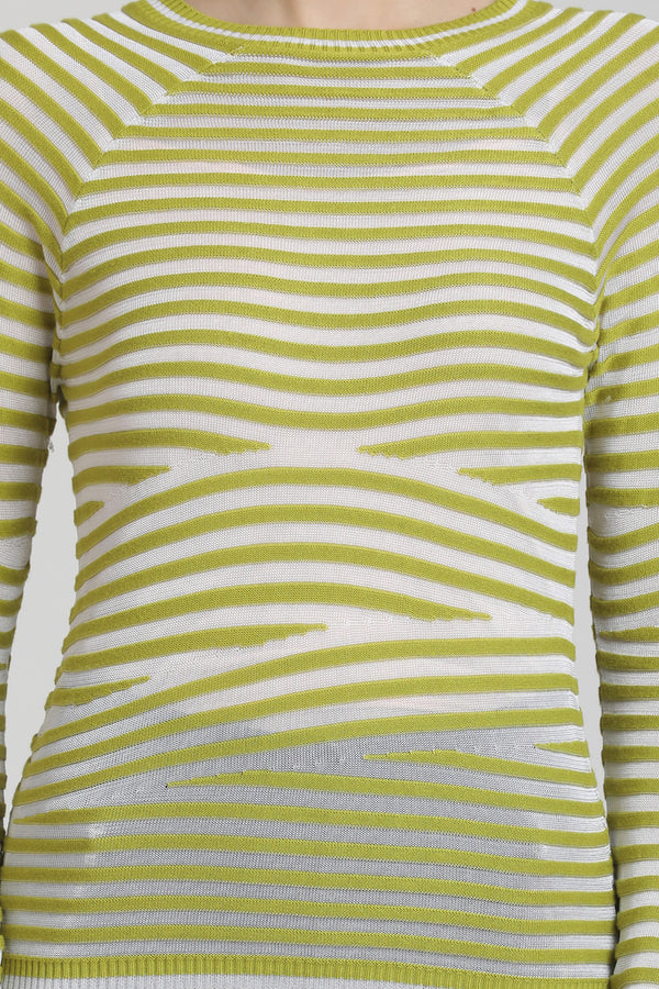 Sculp Striped Jumper - MODA ELEMENTI
