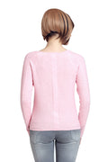 Front Tie Solid Winter Top - MODA ELEMENTI