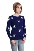 Galaxy Star Crew Neck Jumper - MODA ELEMENTI