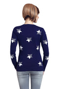 Galaxy Star Crew Neck Jumper - MODA ELEMENTI
