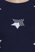 Galaxy Star Crew Neck Jumper - MODA ELEMENTI