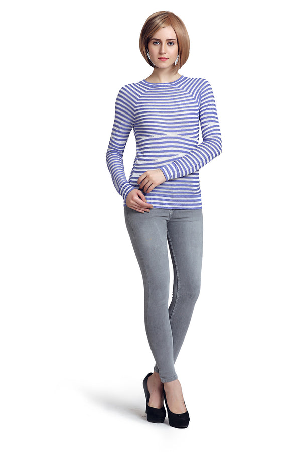 Sculp Striped Jumper - MODA ELEMENTI