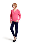 Solid Front Zipper Cardigan - MODA ELEMENTI