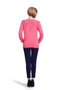 Solid Front Zipper Cardigan - MODA ELEMENTI