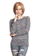Turkish Multicolored Yarn Jumper - MODA ELEMENTI