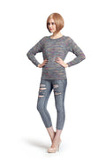 Turkish Multicolored Yarn Jumper - MODA ELEMENTI