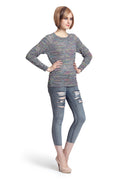 Turkish Multicolored Yarn Jumper - MODA ELEMENTI