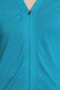 Solid Front Zipper Cardigan - MODA ELEMENTI
