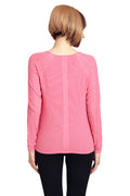 Front Tie Solid Winter Top - MODA ELEMENTI