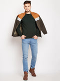 Axmann Color Block Zipper Sweatshirt - MODA ELEMENTI