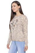 Flower Blossom Casual Jumper