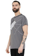 Axmann Abstract Printed Casual T-Shirt