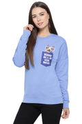Weekend Cat Patch Sweatshirt