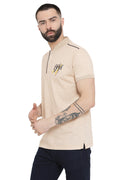 Axmann Standing Collar Casual T-Shirt