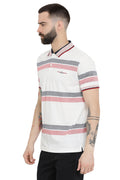 Axmann Striped Polo T-Shirt