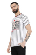 Axmann Striped Path Casual T-Shirt