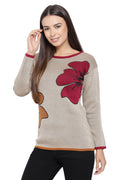 Wild Flower Casual Jumper