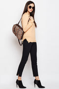 Exotic Flora Casual Winter Top
