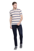 Regular Striper Mens Polo T-Shirt