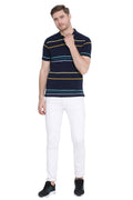 Glowing Lines Polo T shirt