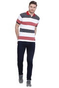 Polo neck Multicolor T shirt