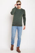 Axmann Solid Fade Full Sleeve T-Shirt