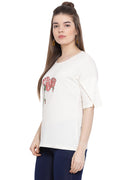 Wild Flower Layered Sleeve Top