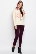 Wild Flower Casual Sweatshirt