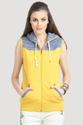 Fleece Sleeveless Sweatshirt - MODA ELEMENTI