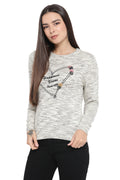 Flower Blossom Casual Jumper