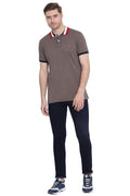 Solid Mens Polo T-shirt